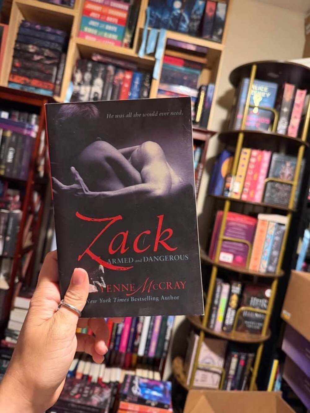 Zack Armed and Dangerous by Cheyenne McCray book